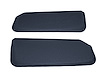 Sun Visors for 1988-1998 Chevrolet/GMC Truck [Foam Back Cloth, Navy Blue] - image 1