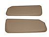 Sun Visors for 1988-1998 Chevrolet/GMC Truck [Foam Back Cloth, Dark Beige] - image 1