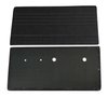 Front Door Panel Inserts for 1967-1972 Chevrolet/GMC Truck [Horizontal Seams, Oxen and Madrid, Black] - image 3