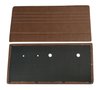 Front Door Panel Inserts for 1967-1972 Chevrolet/GMC Truck [Horizontal Seams, Oxen and Madrid, Dark Saddle] - image 3