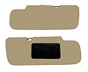 99-06 GM TRK VISORS BEIGE - image 1