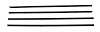 Inner & Outer Window Guide Felt Kit for 1964 Chevrolet Chevelle 2-Door Wagon, El Camino [4-Piece Replacement Style Material] - image 1
