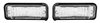 Parking Light Lenses for 1969 Chevrolet Chevelle, El Camino [Clear] - image 2