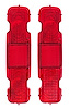 Tail Light Lenses for 1970-1972 Chevrolet Monte Carlo - image 1