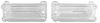Back-Up Light Lens for 1971-1973 Chevrolet Monte Carlo - image 1