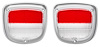 Back-Up Light Lens for 1973-1977 Chevrolet Chevelle Wagon & El Camino - image 1