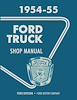 Shop Manual for 1954-1955 Ford F100, F250, F350, P350, Courier Sedan Delivery Truck - image 1