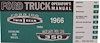 Owner's Manual for 1966 Ford F100, F250, F350 Trucks - image 1