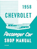 Shop Manual for 1958 Chevrolet Bel-Air, Biscayne, Brookwood, Del Ray, Impala, Nomad, Yeoman - image 1
