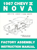 Factory Assembly Manual for 1967 Chevy II Nova - image 1