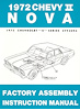 Factory Assembly Manual for 1972 Chevy II Nova - image 1