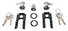 Trunk Lock Set for 1964-1966 Ford Mustang w/ Pony Keys