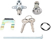Glovebox & Trunk Lock Set for 1967-1968 Ford Mustang - image 1