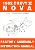 Factory Assembly Manual for 1962 Chevy II Nova - image 1