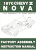 Factory Assembly Manual for 1970 Chevy II Nova - image 1