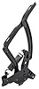 Hood Hinge Assembly for 1971-1973 Ford Mustang, Mercury Cougar [Right/Passenger Side] - image 1