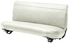 Bench Seat Upholstery for 1961-1966 Ford F-100/F-250/F-350 Standard Cab Truck [White Montana, White Sierra] - image 1