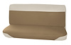 Bench Seat Upholstery for 1961-1966 Ford F-100/F-250/F-350 Standard Cab Truck [White Montana, Sahara Woven Cloth] - image 1