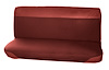 Bench Seat Upholstery for 1961-1966 Ford F-100/F-250/F-350 Standard Cab Truck [Red Montana, Currant Woven Cloth] - image 1