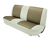 Bench Seat Upholstery for 1967-1972 Ford F-100/F-250/F-350 Standard Cab Truck [Off White Oxen Grain, Parchment Sierra] - image 1