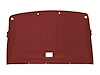 ABS Plastic Headliner for 1981-1996 Ford Bronco [Foambacked Cloth, Red] - image 1