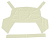 Vinyl Top for 1968-1972 Chevrolet El Camino, 1971-1972 GMC Sprint [White] - image 1