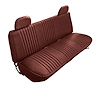 Bench Seat Upholstery for 1992-1996 Ford F-150/F-250/F-350 Standard Cab Truck [w/Head Rest Covers, Firethorne Oxen Vinyl] - image 1