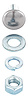 Bumper Mounting Bolt Kit for Select 1967-1976 Dodge & Plymouth Vehicles [24-Piece] - image 1