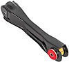 Rear Upper Trailing Arm Fits Select 1964-1967 Chevrolet, Buick, Oldsmobile, Pontiac Models 12 Bolt Rear End [Red Polyurethane] - image 1