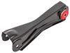 Rear Upper Trailing Arm Fits Select 1968-1972 Chevrolet, Buick, Oldsmobile, Pontiac Models 12 Bolt Rear End [Red Polyurethane] - image 3
