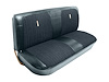 Bench Seat Upholstery for 1967-1972 Ford F-100/F-250/F-350 Standard Cab Truck [Medium Blue Sierra, Blue Madrid] - image 1