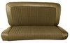 Front and Rear Bench Seat Upholstery for 1978-1979 Ford Bronco [Sandalwood Madrid Vinyl/Sand Beige Montana Vinyl] - image 4