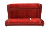 Front Split Bench and Rear Bench Seat Upholstery for 1980-1986 Ford Bronco [Corinthian Vinyl, Red] - image 3