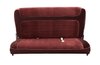 Front Split Bench and Rear Bench Seat Upholstery for 1980-1986 Ford Bronco [Burgundy Encore Trim, Burgundy Regal Inserts] - image 3