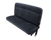 Vinyl Front High Back and Rear Bench Seat Upholstery for 1980-1986 Ford Bronco [Corinthian Vinyl, Dark Blue] - image 3
