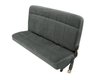 Vinyl Front High Back and Rear Bench Seat Upholstery for 1980-1986 Ford Bronco [Corinthian Vinyl, Charcoal] - image 3