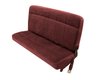 Front Buckets and Rear Bench Seat Upholstery for 1980-1986 Ford Bronco [Burgundy Encore Trim, Burgundy Regal Inserts] - image 3
