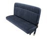 Front Buckets and Rear Bench Seat Upholstery for 1980-1986 Ford Bronco [Navy Blue Encore Trim, Blue Regal Inserts] - image 3
