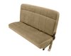 Front Buckets and Rear Bench Seat Upholstery for 1980-1986 Ford Bronco [Sandstone Encore Trim, Sandstone Regal Inserts] - image 3