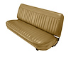 Bench Seat Upholstery Fits Select 1980-1986 Ford F-Series Standard Cab Truck [Corinthian Grain Vinyl, Light Buckskin] - image 1