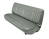 Bench Seat Upholstery Fits Select 1980-1986 Ford F-Series Standard Cab Truck [Corinthian Grain Vinyl, Gray] - image 1