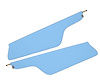Sun Visors for 1970-1972 Ford F-100, F-250, F-350 Truck [Crater Grain Vinyl, Light Blue] - image 1