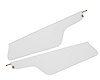Sun Visors for 1970-1972 Ford F-100, F-250, F-350 Truck [Crater Grain Vinyl, Pure White] - image 1
