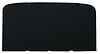 ABS Plastic Headliner for 1973-1979 Ford F-100, F-150, F-250 Standard Cab Truck [Foambacked Corinthian Grain Vinyl, Black] - image 1
