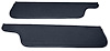 Sun Visors for 1973-1979 Ford F-100, F-250, F-350 Truck, 1978-1979 Ford Bronco [Corinthian Grain Vinyl, Dark Blue] - image 1