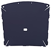 ABS Plastic Headliner for 1987-1996 Ford F-150, F-250 Extended Cab Truck [Foambacked Cloth, Navy] - image 1