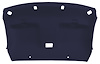 ABS Plastic Headliner for 1997-1999 Ford F-150, F-250 Standard Cab Truck [Foambacked Cloth, Dark Blue] - image 1