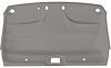 ABS Plastic Headliner for 1997-1999 Ford F-150, F-250 Standard Cab Truck [Foambacked Cloth, Ox Gray] - image 1