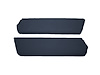 Sun Visors for 1957-1960 Ford F-100, F-250, F-350 Standard Cab Truck [Corinthian Grain Vinyl, Dark Blue] - image 1