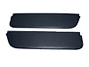 Sun Visors for 1961-1966 Ford F-100, F-250, F-350 Standard Cab Truck [Corinthian Grain Vinyl, Dark Blue] - image 1